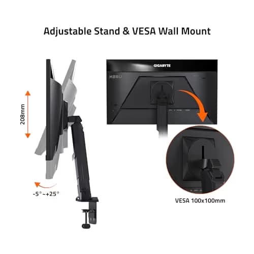 Gigabyte M28U Arm Edition 28" 4K 144Hz IPS Monitor image