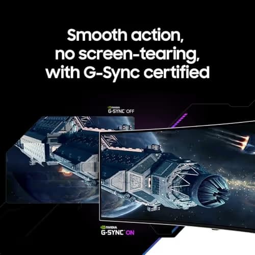 Samsung Odyssey G9 G93SC 49" 5120x1440 240Hz QD-OLED Monitor image