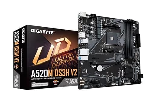 Gigabyte A520M DS3H V2 DDR4 Micro ATX image