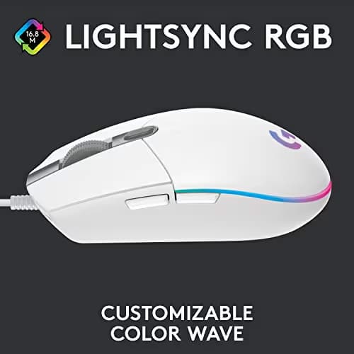 Logitech G203 Lightsync Wired Optical Gaming Mouse image