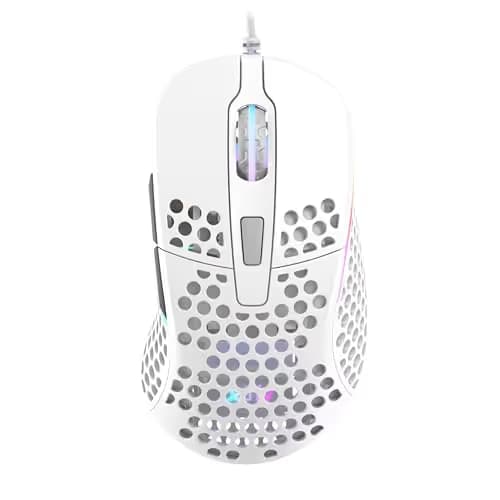 Xtrfy M4 RGB Optical White Wired Gaming Mouse image