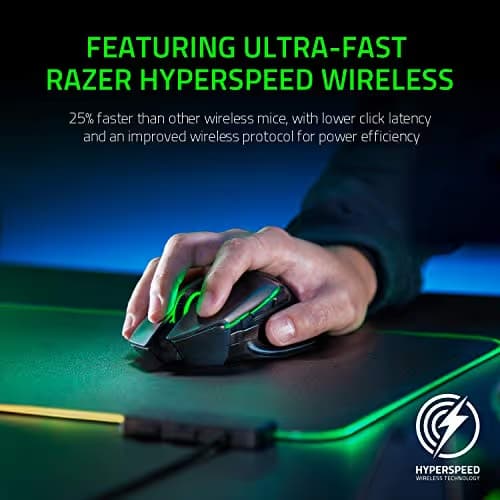Razer Basilisk Ultimate Wireless/Wired Optical Gaming Mouse image