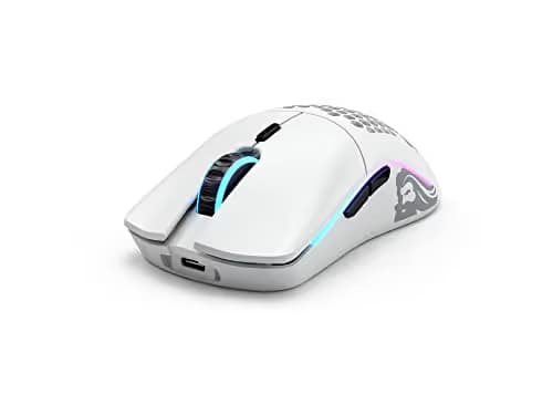 Glorious Model O- Wired/Wireless Optical White Gaming Mouse image
