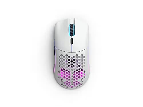 Glorious Model O- Wired/Wireless Optical White Gaming Mouse image