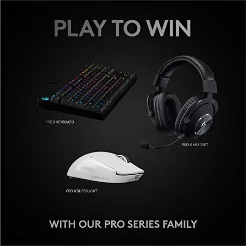 Logitech G Pro X Superlight Wireless Optical Gaming Mouse White image