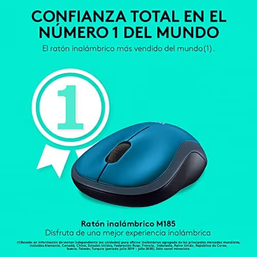 Logitech M185 Wireless Optical Mouse image
