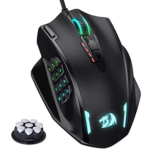 Redragon M908 IMPACT MMO Wired Optical Gaming Mouse main image