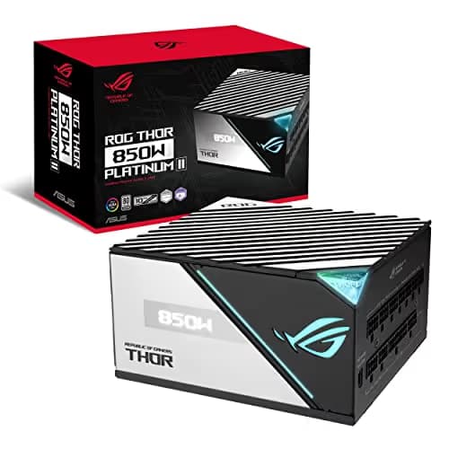 Asus ROG THOR P2 Gaming  850W Fully Modular 80+ Platinum Black / Silver main image
