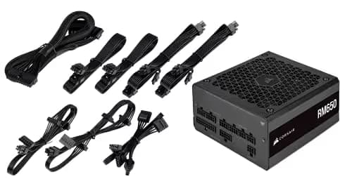 Corsair RM650 Black ATX 650W Fully Modular 80+ Gold Certified image