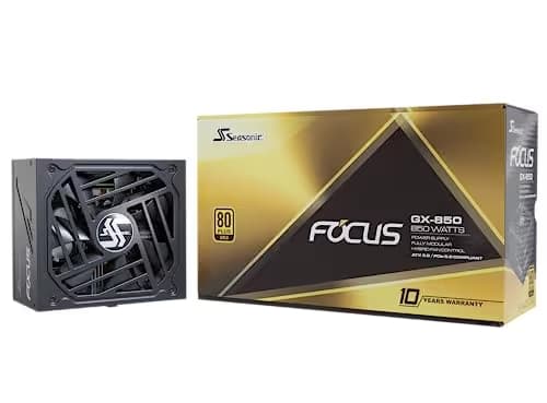 SeaSonic FOCUS GX-850 ATX 3.0 850W Fully Modular 80+ Gold Certified image
