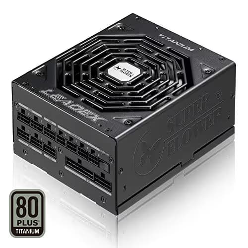 Super Flower Leadex Titanium Black 1000W Fully Modular 80+ Titanium Certified main image
