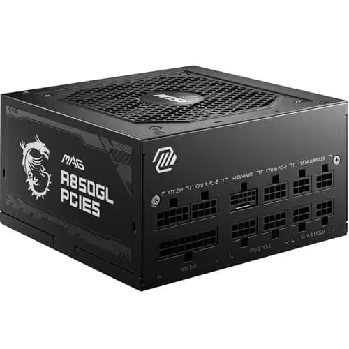MSI MAG A850GL PCIE5 850W Fully Modular 80+ Gold Certified image