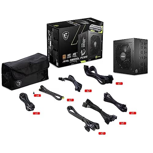 MSI MAG A850GL PCIE5 850W Fully Modular 80+ Gold Certified image