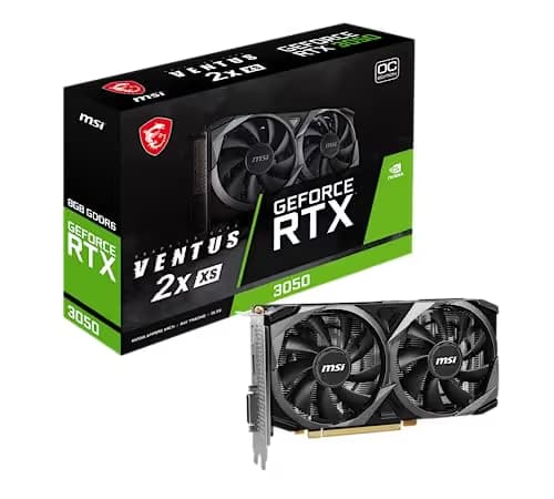 MSI GeForce RTX 3050 VENTUS 2X XS OC 8GB GDDR6 image