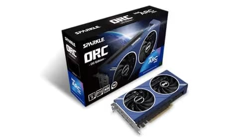 Sparkle ORC OC Arc A580 8GB GDDR6 Blue / Black main image
