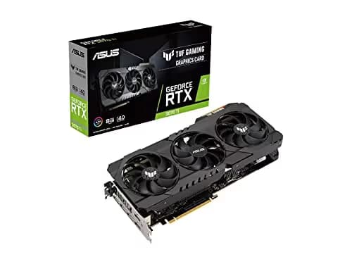 Asus TUF GAMING GeForce RTX 3070 Ti 8GB GDDR6X Black / Silver image
