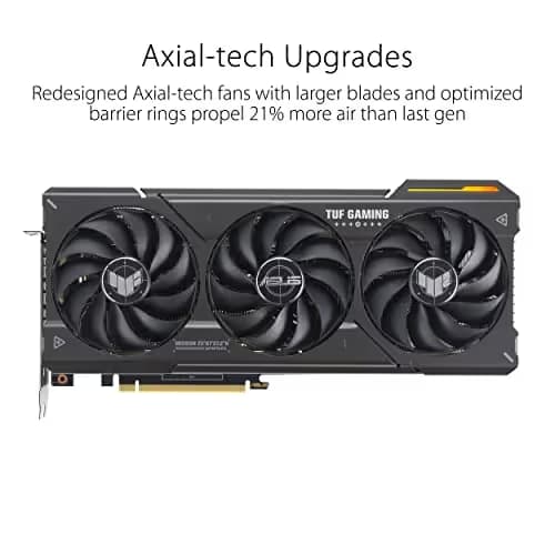 Asus TUF GAMING GeForce RTX 4070 12GB GDDR6X Black image