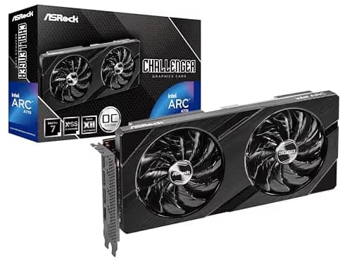 ASRock Challenger OC Arc A770 16GB GDDR6 Black image