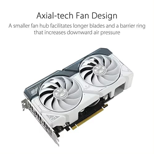 ASUS Dual GeForce RTX™ 4060 Ti White OC Edition 8GB GDDR6 image