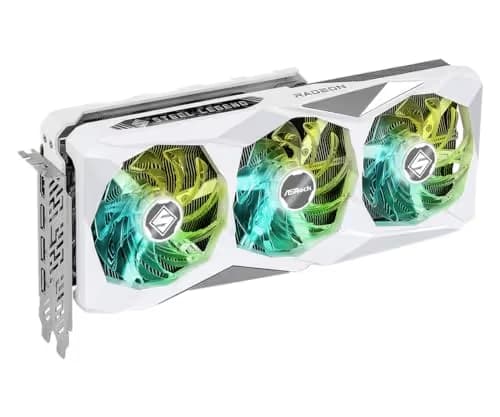 ASRock Steel Legend OC Radeon RX 7700 XT 12GB GDDR6 White image