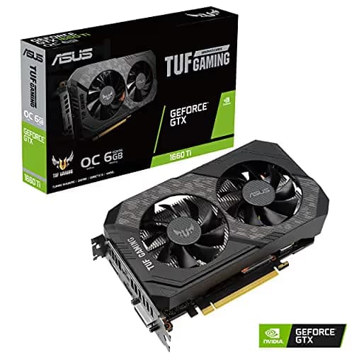 ASUS TUF Gaming GeForce® GTX 1660 Ti EVO OC Edition 6GB GDDR6 image