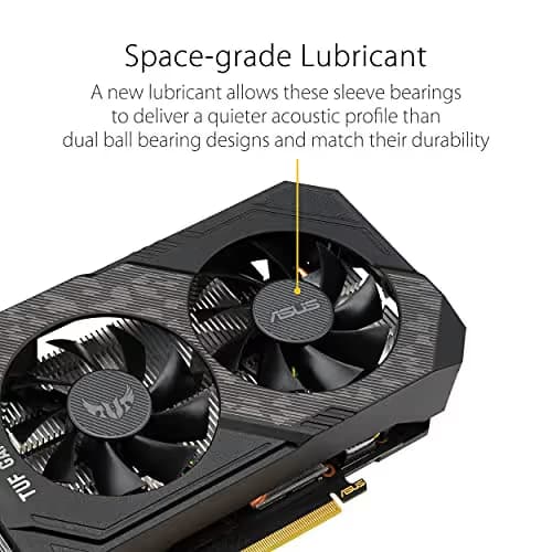 ASUS TUF Gaming GeForce® GTX 1660 Ti EVO OC Edition 6GB GDDR6 image