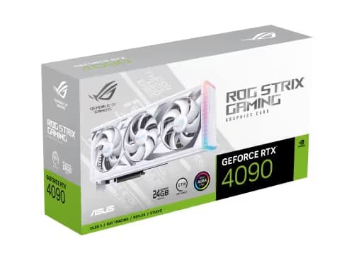 Asus ROG STRIX GAMING GeForce RTX 4090 24GB GDDR6X White image