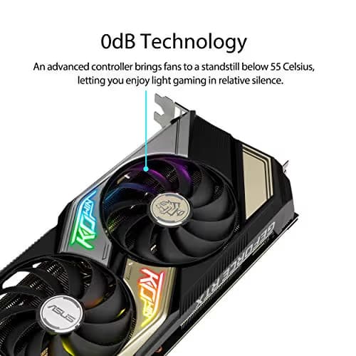 Asus KO Gaming OC GeForce RTX 3070 8GB GDDR6 Black / Silver image