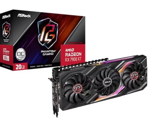 ASRock AMD Radeon RX 7900 XT Phantom Gaming 20GB OC GDDR6 main image
