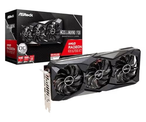 ASRock CLP Radeon RX 6700 XT 12GB GDDR6 Black main image