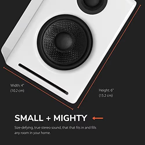 Audioengine A2 (White) 2.0 30 W Speaker System image
