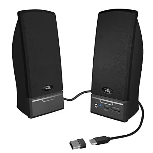 Cyber Acoustics CA-2012RB 2.0 Channel 1.5 W Speaker System image