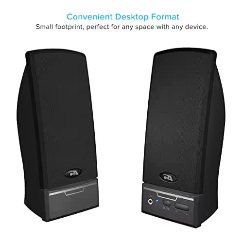 Cyber Acoustics CA-2012RB 2.0 Channel 1.5 W Speaker System image