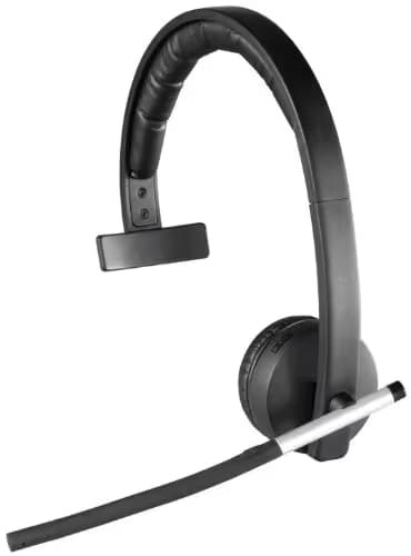 Logitech H820e Closed Headset in Black / Silver main image