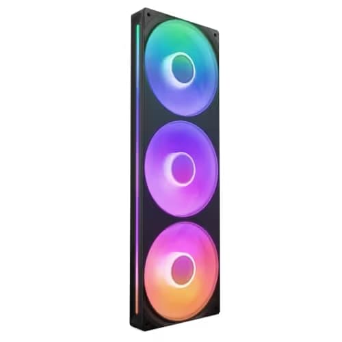 NZXT F360 RGB CORE 360mm RGB LED Single-Frame RGB Fan Unit Black image
