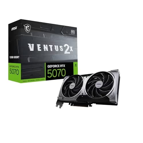 MSI VENTUS 2X OC GeForce RTX 5070 12GB GDDR7  main image