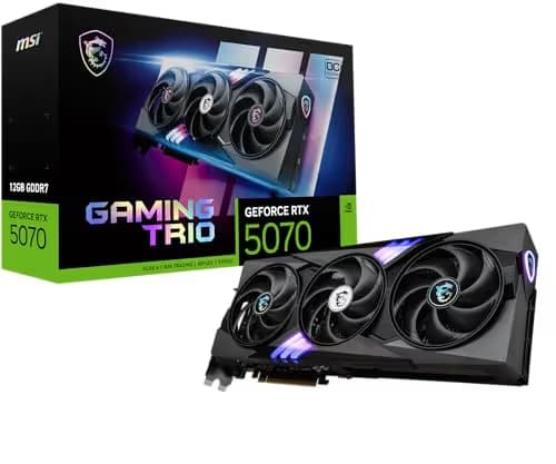 MSI GeForce RTX 5070 12G GAMING TRIO OC GDDR7 image