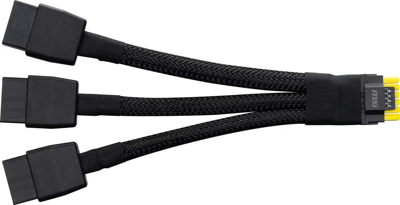 MSI INSPIRE 3X OC GeForce RTX 5080 16GB GDDR7 Gold / Black image