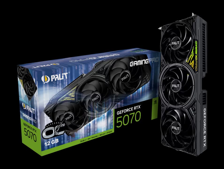 Palit GamingPro OC GeForce RTX 5070 12 GB image
