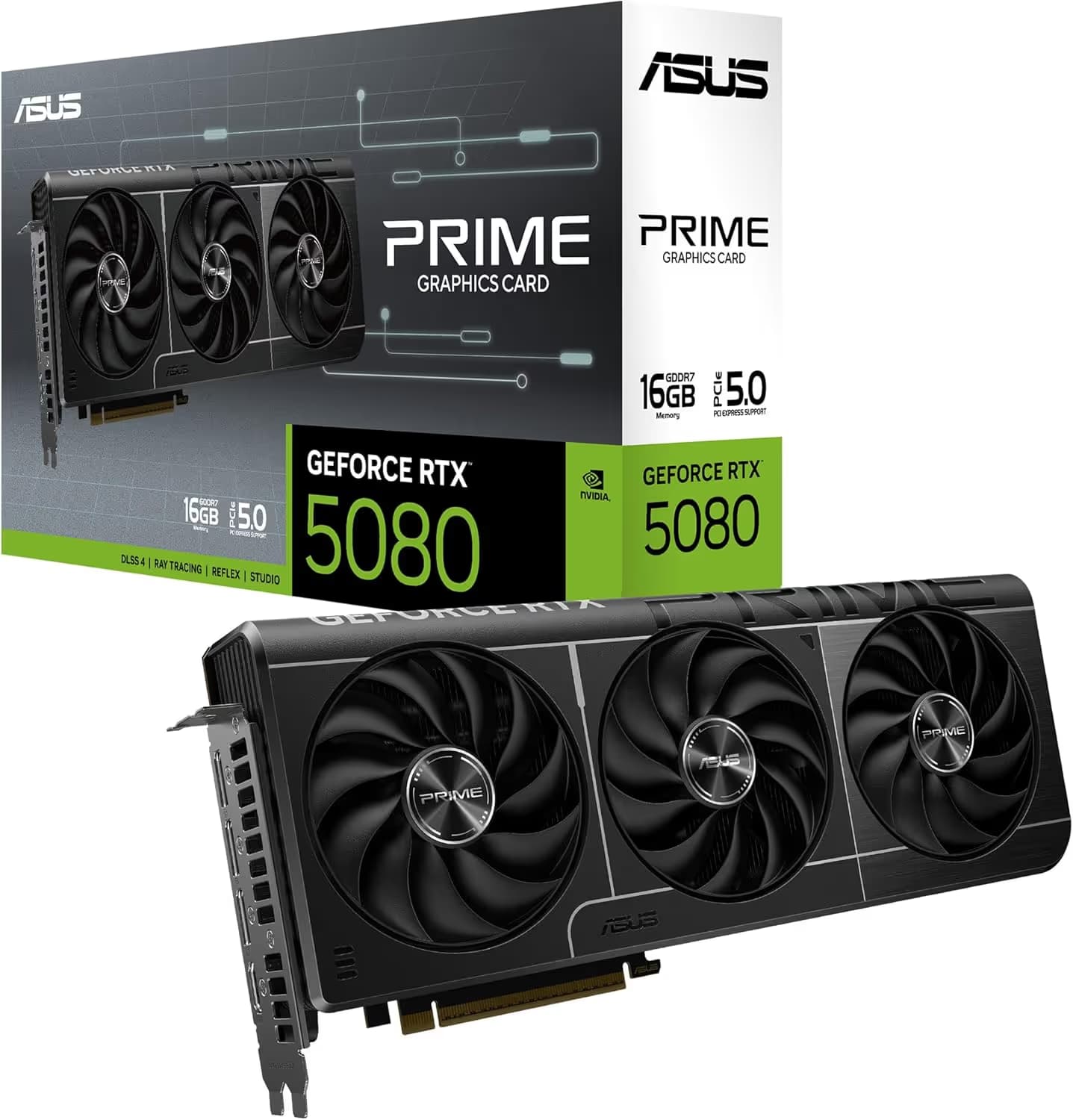 ASUS PRIME GeForce RTX 5080 16GB GDDR7 main image