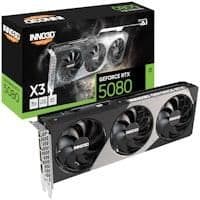 Inno3D X3 GeForce RTX 5080 16GB GDDR7 Black / Silver main image