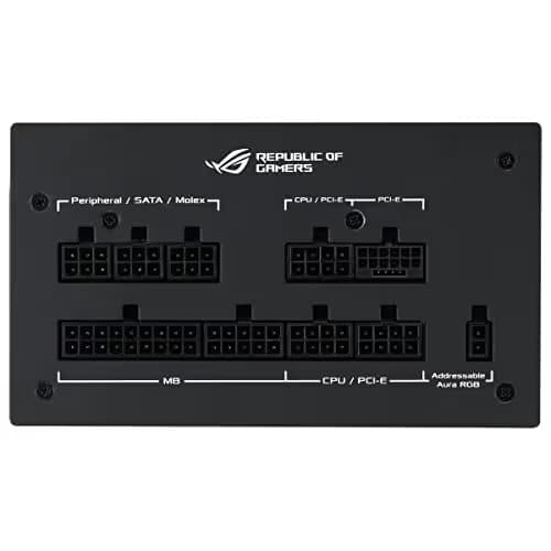 Asus ROG Strix Aura Edition Black 850W Fully Modular 80+ Gold image