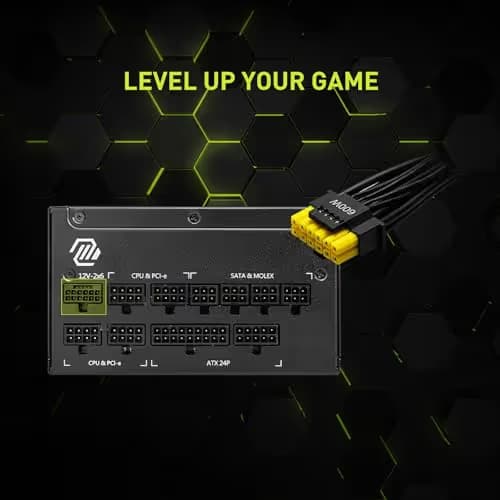 MSI MAG A1250GL PCIE5 Black 1250W Fully Modular 80+ Gold ATX image