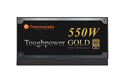 Thermaltake Toughpower 550W 80+ Gold Semi Modular ATX 12V/EPS 12V Power Supply PS-TPD-0550MPCGUS-1 image