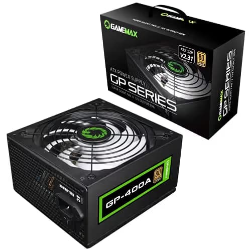 GameMax GP Black ATX 400W Non-Modular 80+ Bronze Certified main image