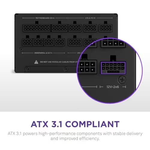 NZXT C1200 (2024) Black 1200W Fully Modular 80+ Gold image