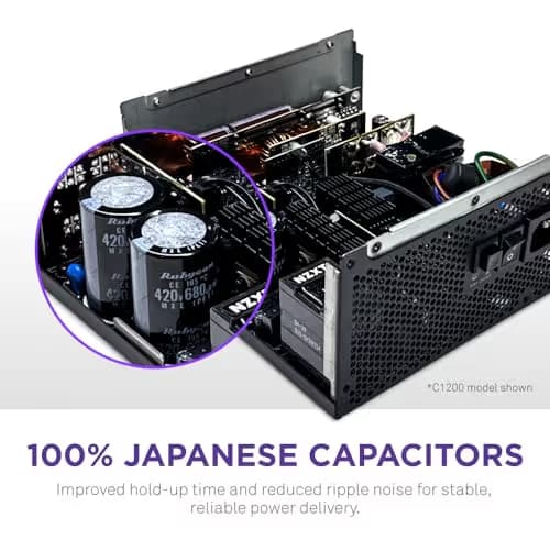 NZXT C1200 (2024) Black 1200W Fully Modular 80+ Gold image
