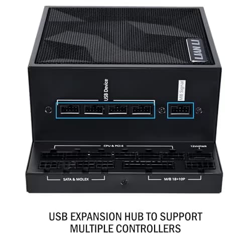 Lian Li EDGE Black ATX 1300W Fully Modular 80+ Platinum Certified image