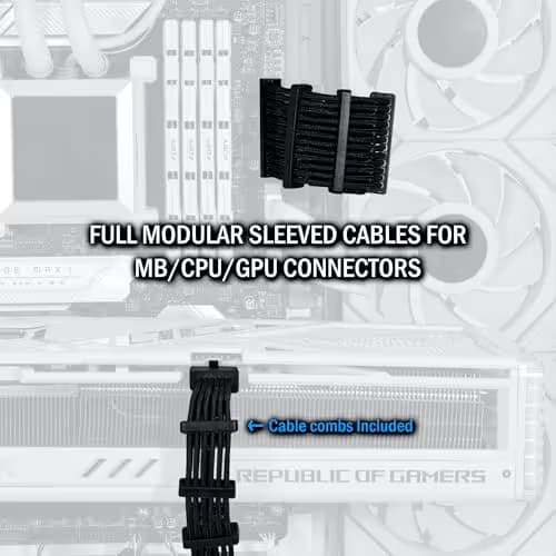 Lian Li EDGE Black ATX 1300W Fully Modular 80+ Platinum Certified image