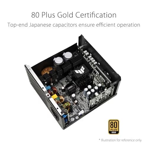 Asus TUF Gaming 1000G White 1000W Fully Modular 80+ Gold image